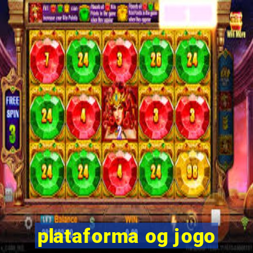 plataforma og jogo